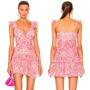 LoveShackFancy Roey Mini Dress